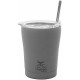 ISOTHERMIC CUP  01-12441 FJORD GREY 350ml ΜΕ ΑΝΟΞΕΙΔΩΤΟ ΚΑΛΑΜΑΚΙ